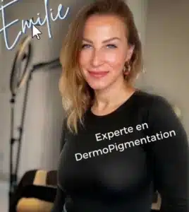 Émilie Depretz, experte en dermopigmentation esthétique au Cabinet Dermomedical